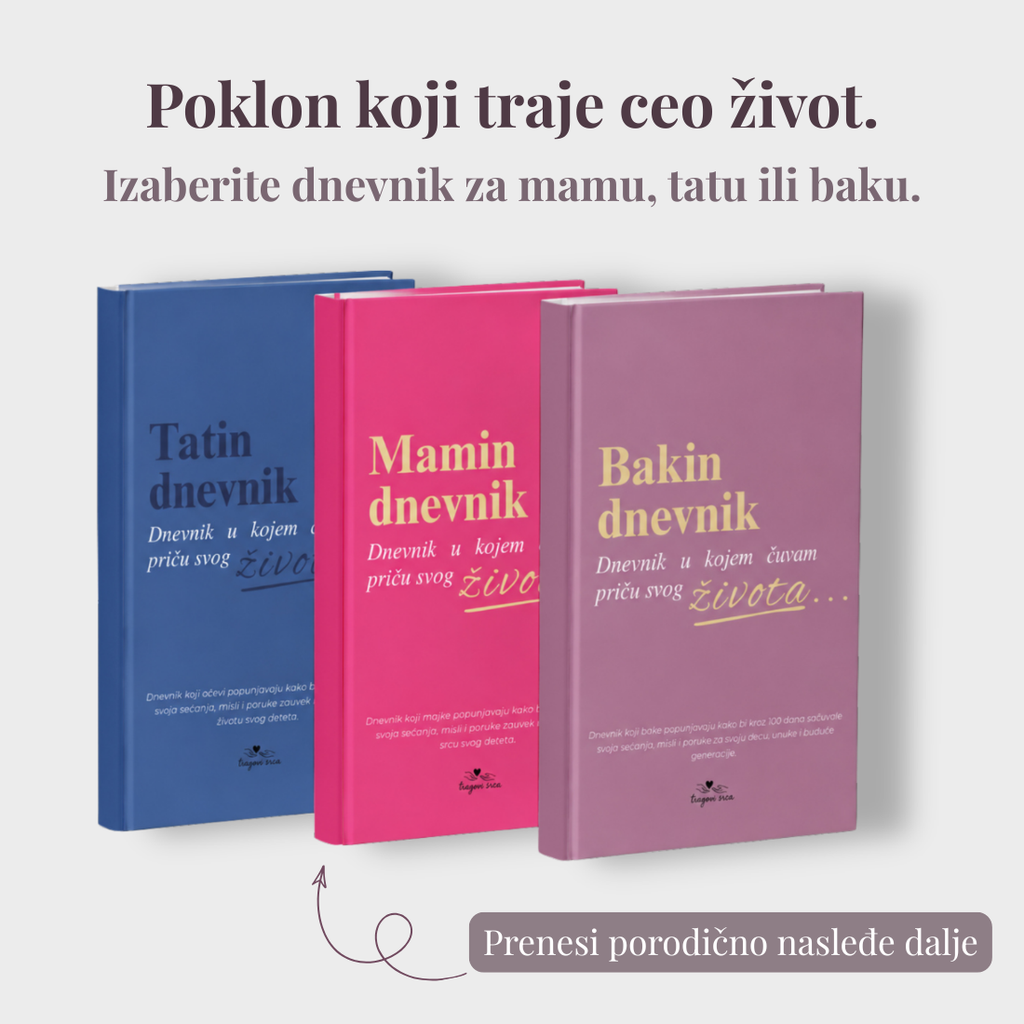Bakin dnevnik: za 100 dana ispričaću ti svoju priču.